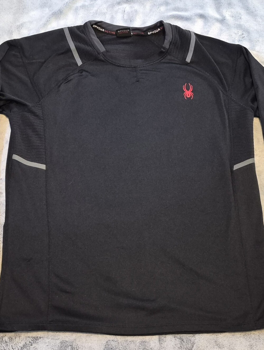 SPYDER Men’s Black Performance Athletic Shirt